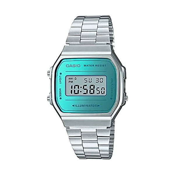 CASIOデジタルレディース腕時計海外モデル。