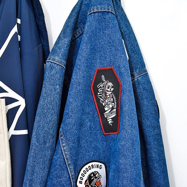 ニューヨーク州バッファローにてハンドメイドされているパッチ。