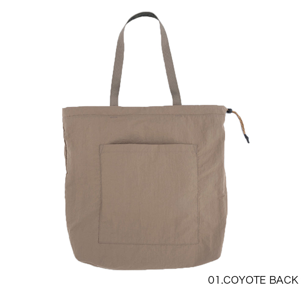 WEEKEND(ER) ウォッシュナイロン ベーシックトートバッグ WASH