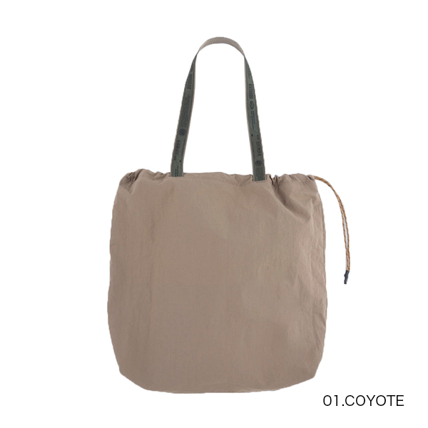 WEEKEND(ER) ウォッシュナイロン ベーシックトートバッグ WASH