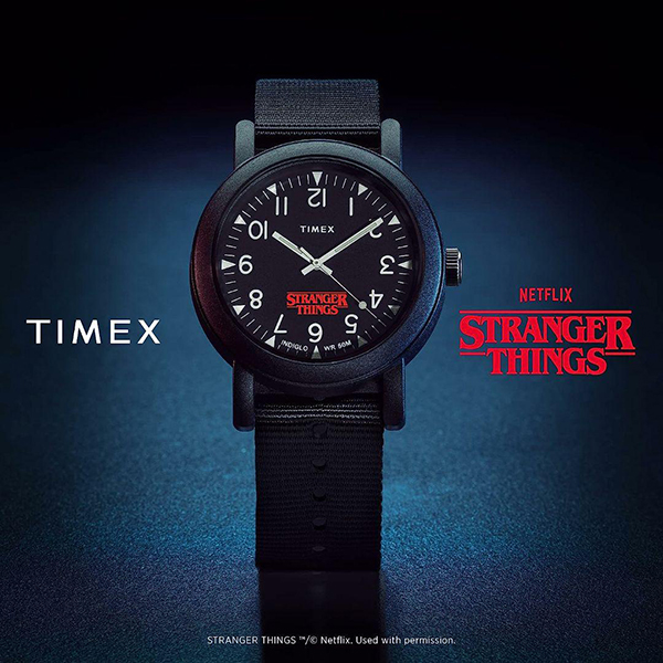 TIMEXとストレンジャーシングスのコラボモデル。