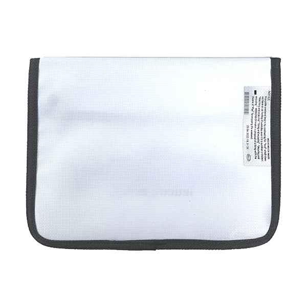 クリア塩ビ素材に川魚のプリント