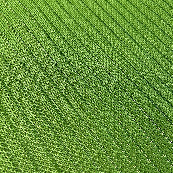 レトロなイメージのストライプ柄メッシュ生地を使用