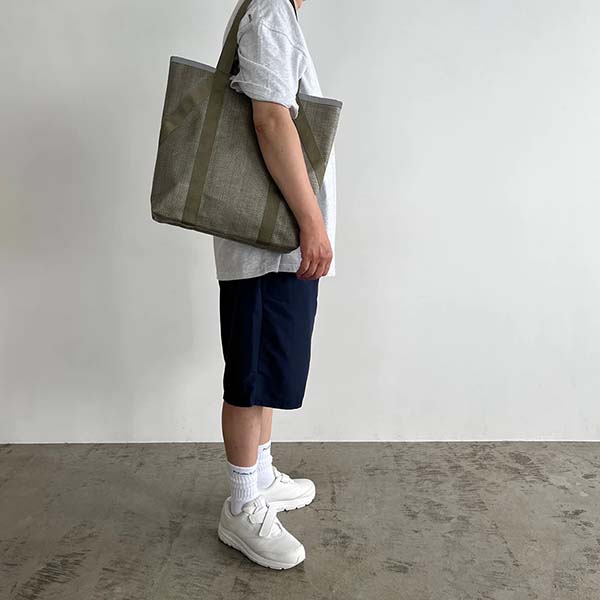 コットンバッグ＆ウルトラサン オーガニックコットンA4フラットバッグ ナチュラル｜ノベルティ