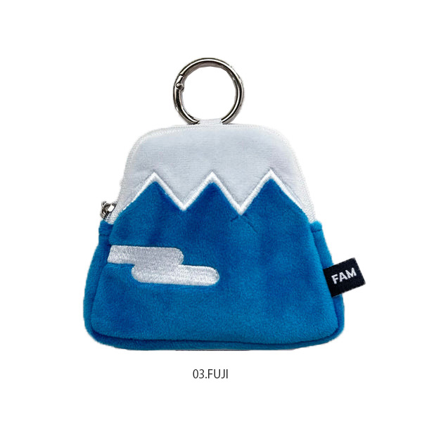 日本の人気モチーフのマスコットポーチ