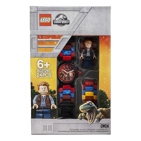 見た目も可愛らしいLEGOキッズ用腕時計