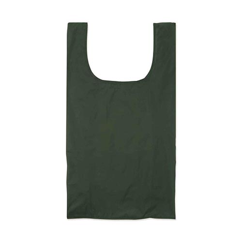 水を弾きやすく軽量なリップストップナイロンを使用したエコバッグ。