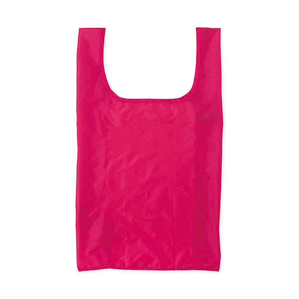 水を弾きやすく軽量なリップストップナイロンを使用したエコバッグ。