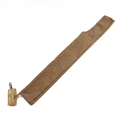 水を弾きやすく軽量なリップストップナイロンを使用したエコバッグ。