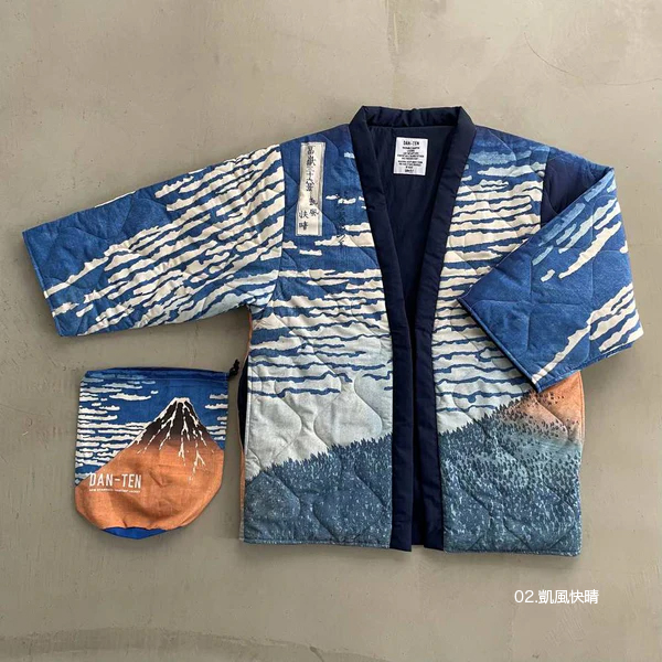 日本の浮世絵や世界の名画の半纏（はんてん）