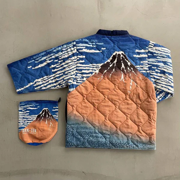 日本の浮世絵や世界の名画の半纏（はんてん）