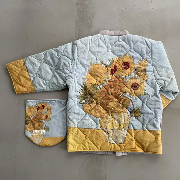 日本の浮世絵や世界の名画の半纏（はんてん）