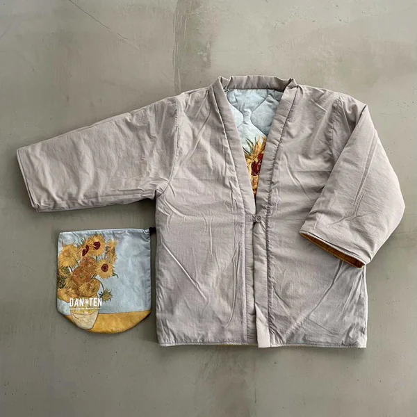 日本の浮世絵や世界の名画の半纏（はんてん）