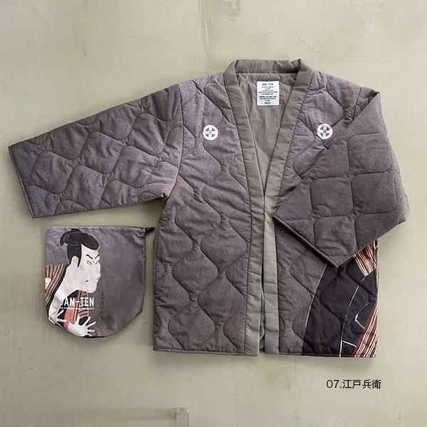 日本の浮世絵や世界の名画の半纏（はんてん）