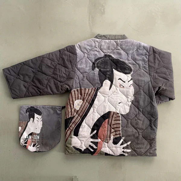 日本の浮世絵や世界の名画の半纏（はんてん）