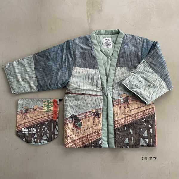 日本の浮世絵や世界の名画の半纏（はんてん）