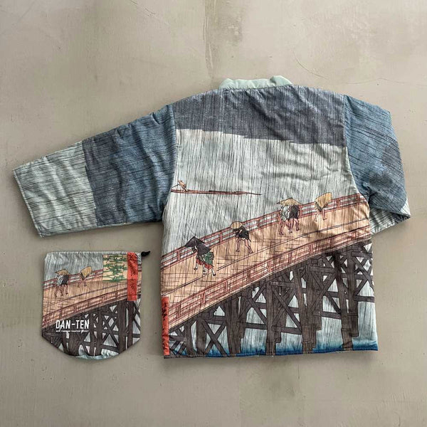 日本の浮世絵や世界の名画の半纏（はんてん）