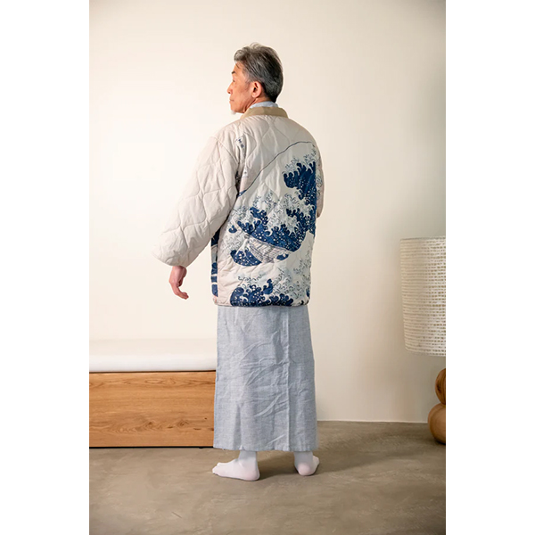 日本の浮世絵や世界の名画の半纏（はんてん）