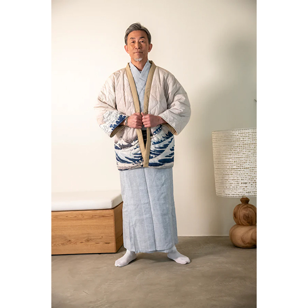 日本の浮世絵や世界の名画の半纏（はんてん）