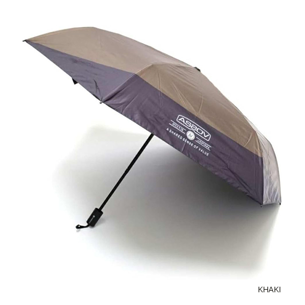 雨兼用でつかえる折り畳み傘。