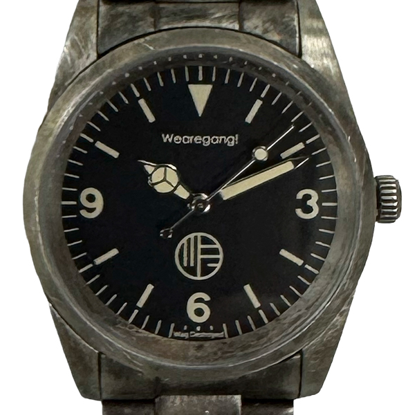 2003年創業の香港のウォッチブランド、[wearegang!]の腕時計。