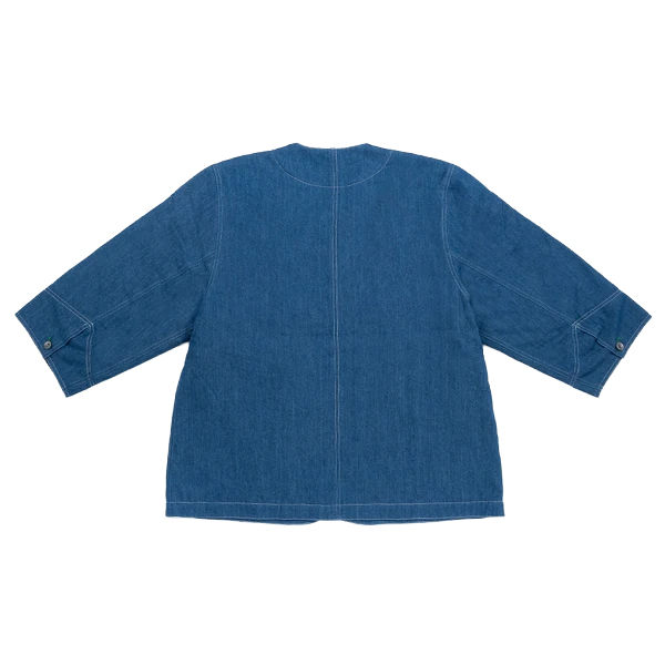 ライトウエイトデニムを使用したはんてん