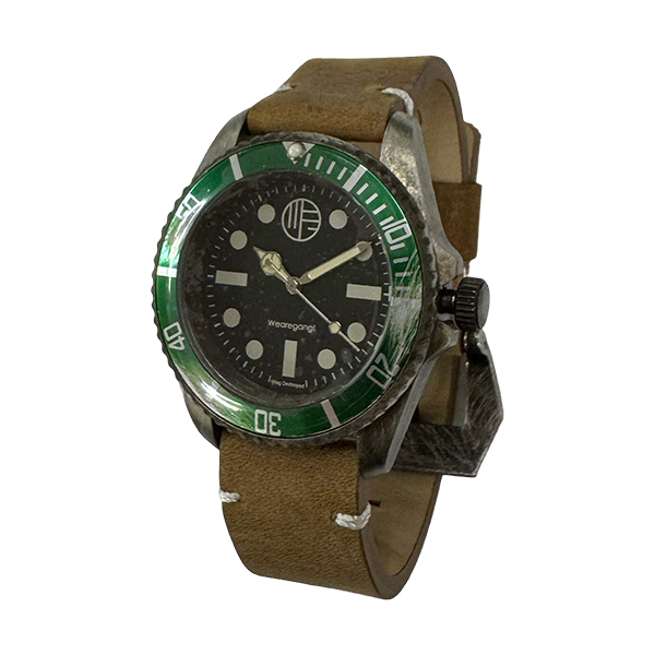 2003年創業の香港のウォッチブランド、[wearegang!]の腕時計。