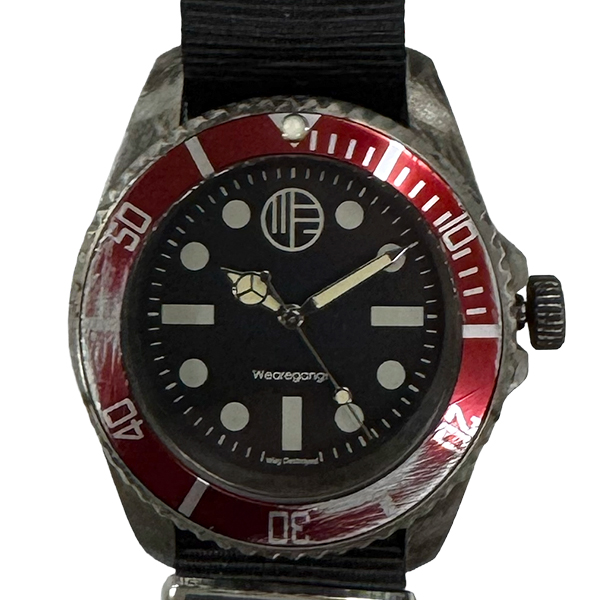 2003年創業の香港のウォッチブランド、[wearegang!]の腕時計。