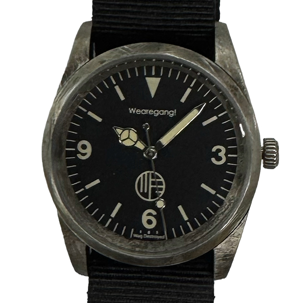 2003年創業の香港のウォッチブランド、[wearegang!]の腕時計。