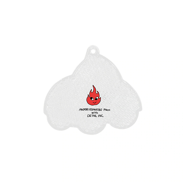 イラストレーター MIDORI KOMATSU による、ポップでカラフルなイラストが魅力のリフレクター。