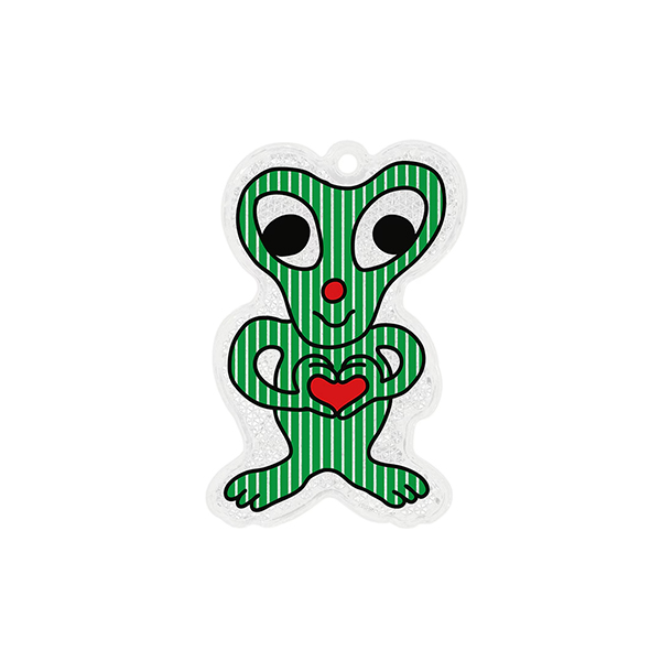 イラストレーター MIDORI KOMATSU による、ポップでカラフルなイラストが魅力のリフレクター。