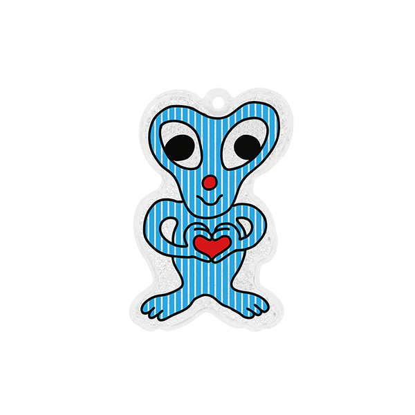 イラストレーター MIDORI KOMATSU による、ポップでカラフルなイラストが魅力のリフレクター。