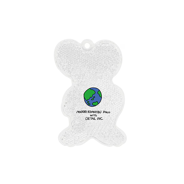 イラストレーター MIDORI KOMATSU による、ポップでカラフルなイラストが魅力のリフレクター。