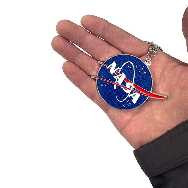 NASAのキーホルダー3種。