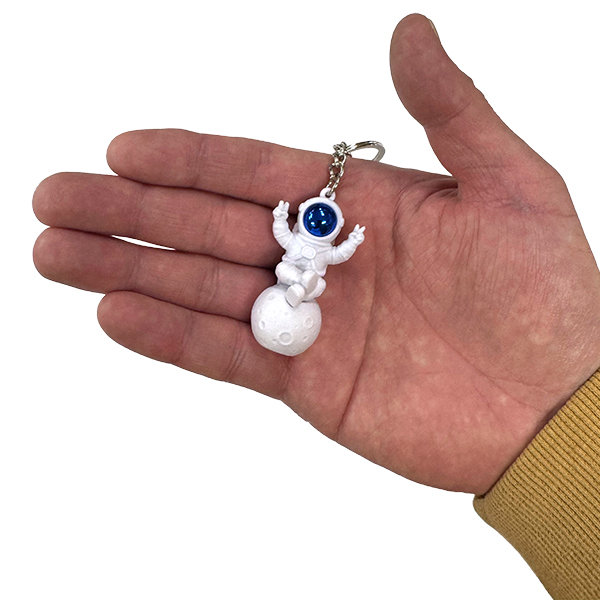 NASA宇宙飛行士のキーホルダー3種。