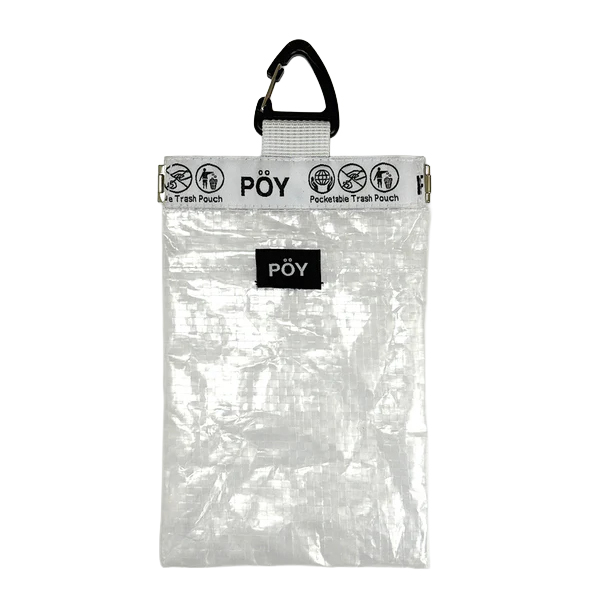 外出先で出てしまうちょっとしたゴミを”ポーイ”っと入れることができる携帯ゴミ箱。