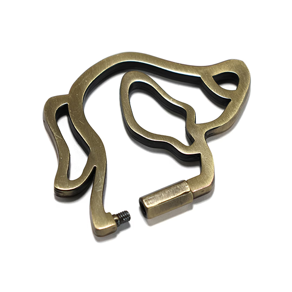 猫や犬の形のラビナキーリング