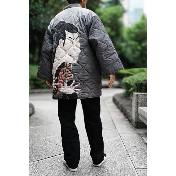 日本の浮世絵や世界の名画の半纏（はんてん）
