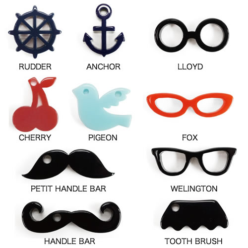 小さなキーホルダーパーツ