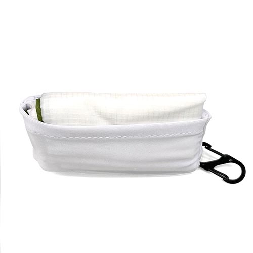 コンパクトになる山手線エコバッグ。