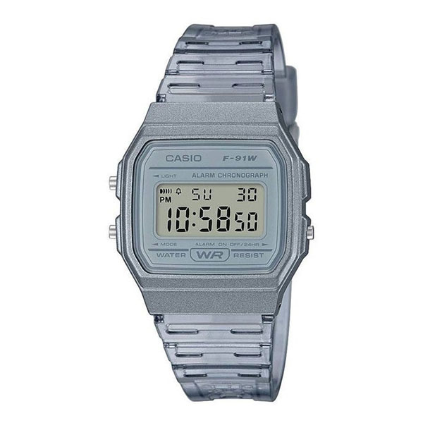 CASIO メンズデジタル腕時計 F-91WS-8DF