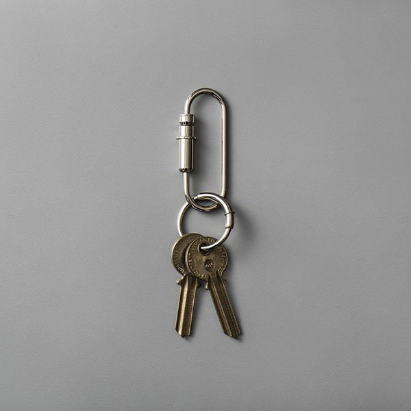 銃弾をモチーフにしたBULLETシリーズのキーリング。