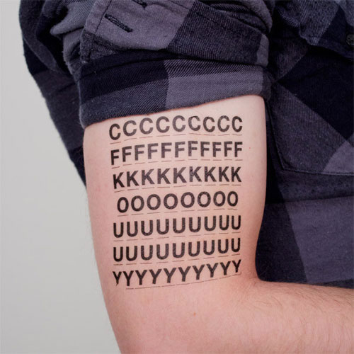 ブルックリン発のタトゥリーはタトゥーシール