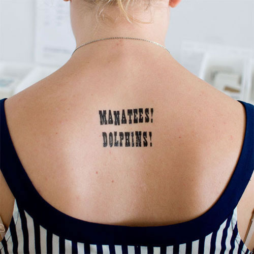 ブルックリン発のタトゥリーはタトゥーシール