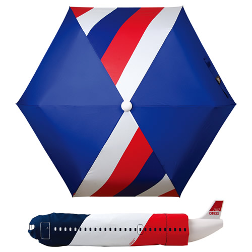 独創的なデザインとオリジナルの持ち手が旅行気分もアップ。