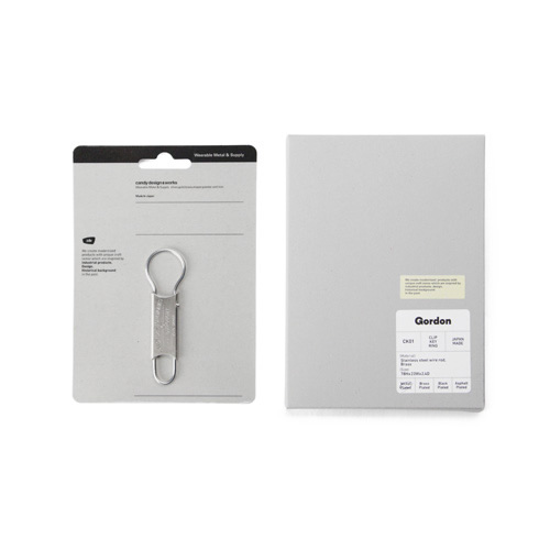 1930年代位に使用されていたキーホルダーを仕様、スケール等のスペックを変えてリメイク。