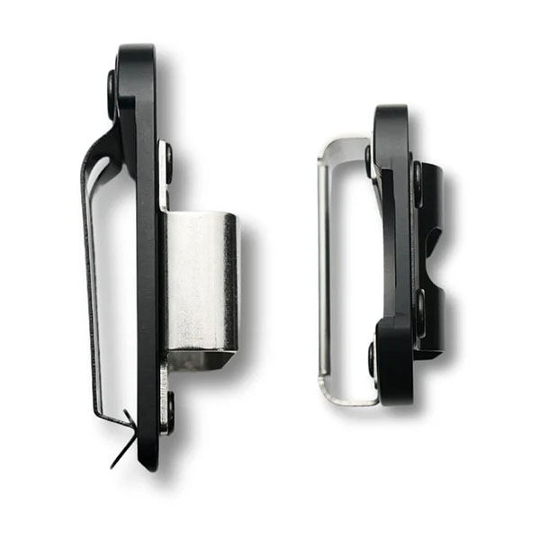 電動ドリル、電動ドライバーなどを素早くホールドするクリップ式ホルダー。