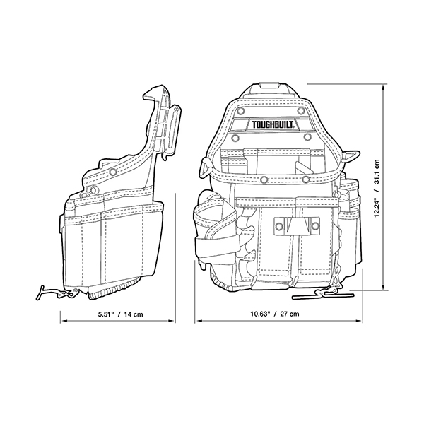 TOUGHBUILTツール類