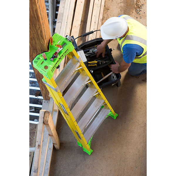 Louisville Ladder ファイバーはしご脚立クロスステップ4ft