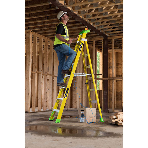 Louisville Ladder ファイバーはしご脚立クロスステップ4ft